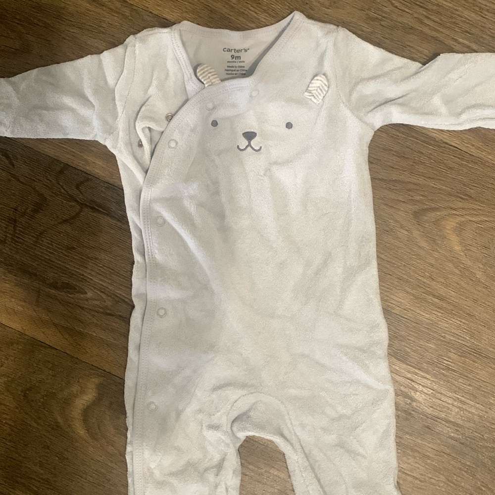 Blue carters boy onesie